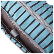 Bolso de viaje pequeño Roka Gatwick de lona reciclada - Rayas azules