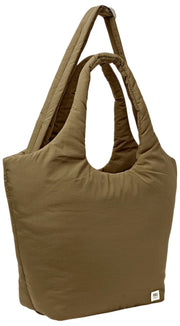 Bolso de hombro Roka Oxford mediano Taslon - Marrón musgo