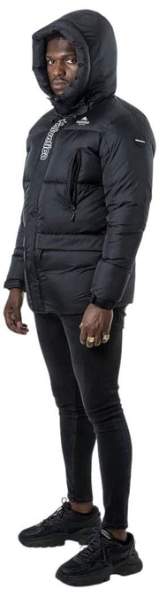 Helvetica Mountain Pioneers Parka Capri 3 Con Capucha - Negro