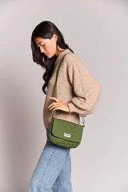 Hindbag Margault Bolso De Hombro Acolchado - Verde Oliva
