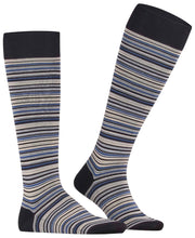 Calcetines hasta la rodilla Falke Microblock - Black Mix