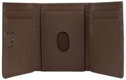 Cartera con tarjetero triple Dents Aire - Marrón chocolate