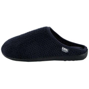 isotoner-swept-back-popcorn-mule-slippers---navy-34523472
