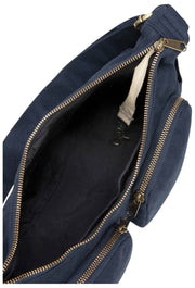 Hindbag Emile Bolso De Hombro Con Múltiples Bolsillos - Azul Marino