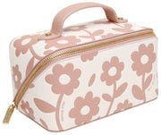 Estuche mini tren floral Alice Wheeler London - Rosa