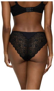 Triumph Braguitas Tai de pernera alta Amourette - Negro