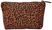 Roka Maida Vale Bolso pequeño de lona de algodón - Mini Leopard Brown
