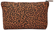 Roka Maida Vale Bolso mediano de lona de algodón - Mini Leopard Brown
