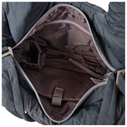 Bolso de hombro Roka Oxford mediano Taslon - Gris Cuervo