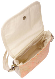 Hindbag Margault Bolso De Hombro Tejido - Rojo Coral