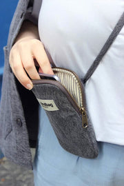 Bolso para teléfono Hindbag Bill - Gris vaquero