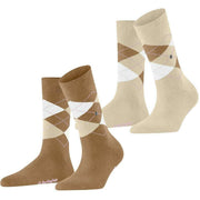 burlington-everyday-argyle-2-pack-socks---brown-sugar-beige-34597986