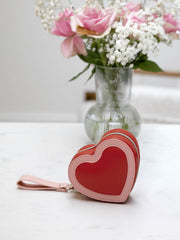 Joyero de viaje Stackers Heart - Rojo