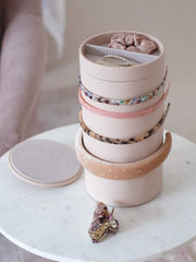 Organizador de accesorios para el cabello Stackers - Rosa rubor