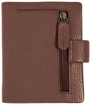 Cartera plegable con tarjetero Dents Aire - Marrón chocolate