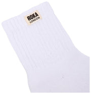 Calcetines Roka Windsor Crew - Blanco roto