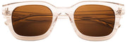 MessyWeekend Ozzy Gafas de lectura con luz azul - Marrón/Beige melocotón