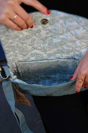 Hindbag Margault Bolso De Hombro Acolchado - Verde Salvia
