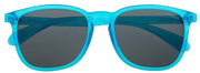 Gafas de sol cuadradas de puente de ojo de apertura superdry fácil - azul