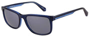 Gafas de sol rectangulares hechas a mano de acetato a mano - azul