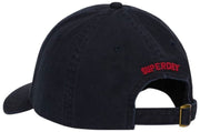 Gorra de béisbol bordada SD de Superdry & Co - Azul marino oscuro