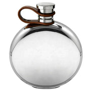 english-pewter-company-4oz-round-leather-flexi-cap-hip-flask---silver-34391309
