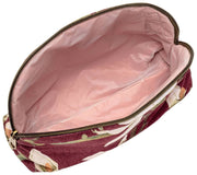 Neceser de terciopelo Serendipity de Elie Beaumont - Magnolia burdeos