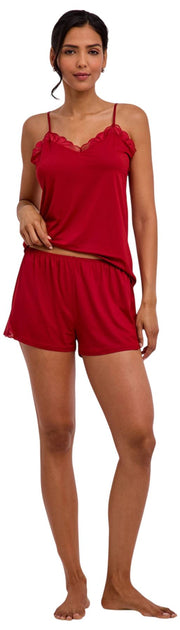 Pantalón corto Falke Delicate Touch - Ventimiglia Red