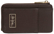Tarjetero Alice Wheeler London Bath Coin - Marrón chocolate