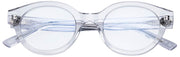 MessyWeekend Gafas de lectura con luz azul helada - Transparente