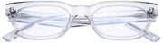 MessyWeekend Jenner Gafas de lectura con luz azul - Transparente