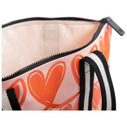 caroline-gardner-linked-hearts-overnight-bag---pinkorange-35903990
