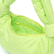 Bolso de micro hombro hinchado de lefrik biwa - lima verde