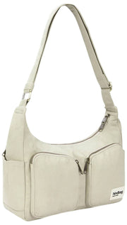 Hindbag Emile Bolso De Hombro Con Múltiples Bolsillos - Clay Green