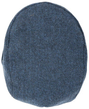 Gorra plana Dents Grafham Herringbone Tweed - Marine Navy