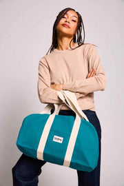 Bolso Bowling Hindbag Charlie - Azul Pavo Real