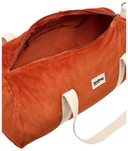 Bolso Hindbag Simon - Terciopelo Ladrillo Naranja