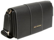 Bolso de hombro Sloane de Alice Wheeler London - Negro