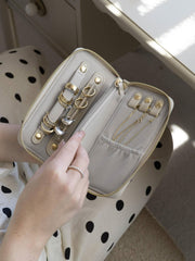 Stackers Mini Jewellery Roll - Crema de avena