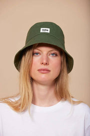 Gorro de pescador Hindbag Bob - Verde Oliva