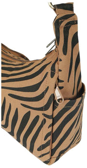 Bolso de hombro Hindbag Emile con múltiples bolsillos - Cinnamon Tiger Brown
