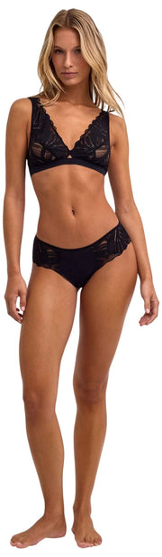 Falke Bralette Triangular Delicate Touch - Negro