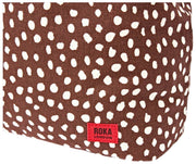 Roka Hoxton Bolso de hombro grande de lona de algodón - Mancha marrón