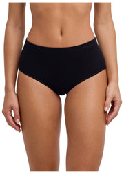 Falke Daily Seamless Calzoncillos De Cintura Media - Negro