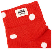 Calcetines tobilleros Roka Wembley - Punto naranja
