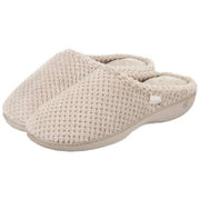 isotoner-popcorn-terry-mule-slippers---oat-beige-34523350
