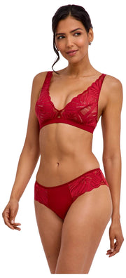 Bralette triangular Falke Delicate Touch - Ventimiglia Red