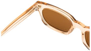 MessyWeekend Jenner Gafas de lectura con luz azul - Marrón/Beige melocotón