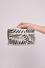 Hindbag Gaspard Neceser - Cebra Crema