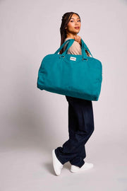 Bolsa de viaje Hindbag Yves Large - Azul pavo real